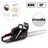 62cc Gas Chainsaw with 20-Inch Bar, 2.5kw 2-Stroke Engine for Tree Cutting & Garden Pruning
