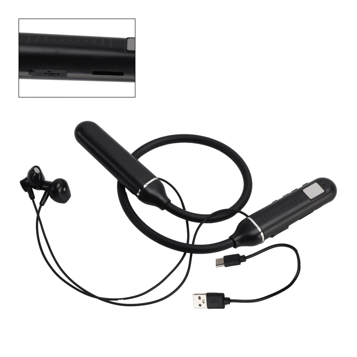 Bluetooth Headphones Wireless Neckband Bluetooth Headset for Phone Laptop PC TV