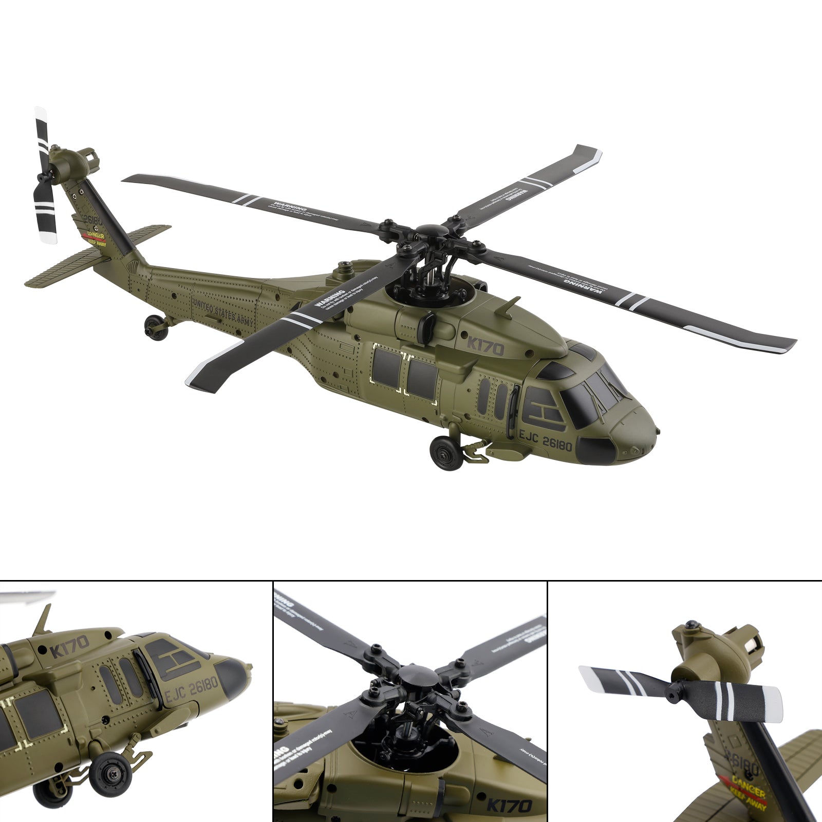 Wltoys K170 RC Helicopter ¨C Brushless 4CH with 6-Axis Gyro