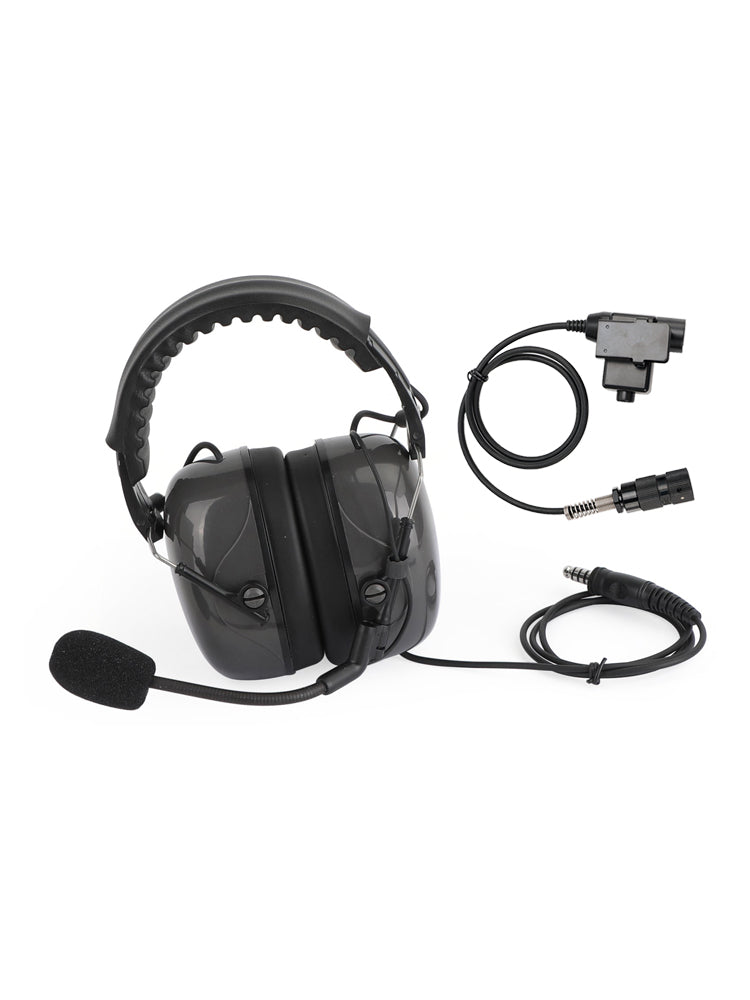 7.1-C5 Adjustable Noise Cancelling Headset For AN/PRC-152 AN/PRC-148 U329 Radio