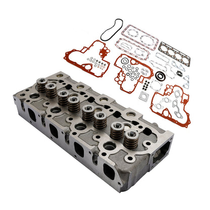 Complete Cylinder Head with Gasket Kit for Kubota V1702 V1702B Engine Bobcat 733 743 Loader