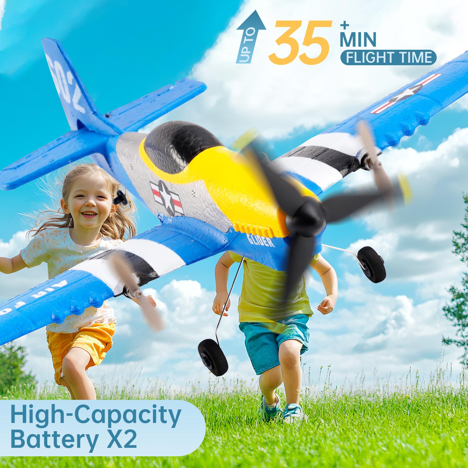RC Fighter Airplane Collection – BF-109 & P-51 Mustang Models