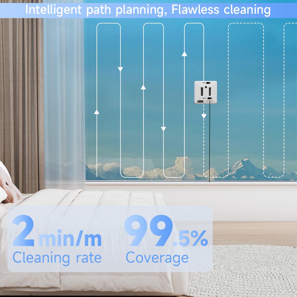 Hands-Free Smart Window Cleaning Robot