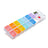 14-Compartment Pill Organizer with 4 Daily Reminder Alarms