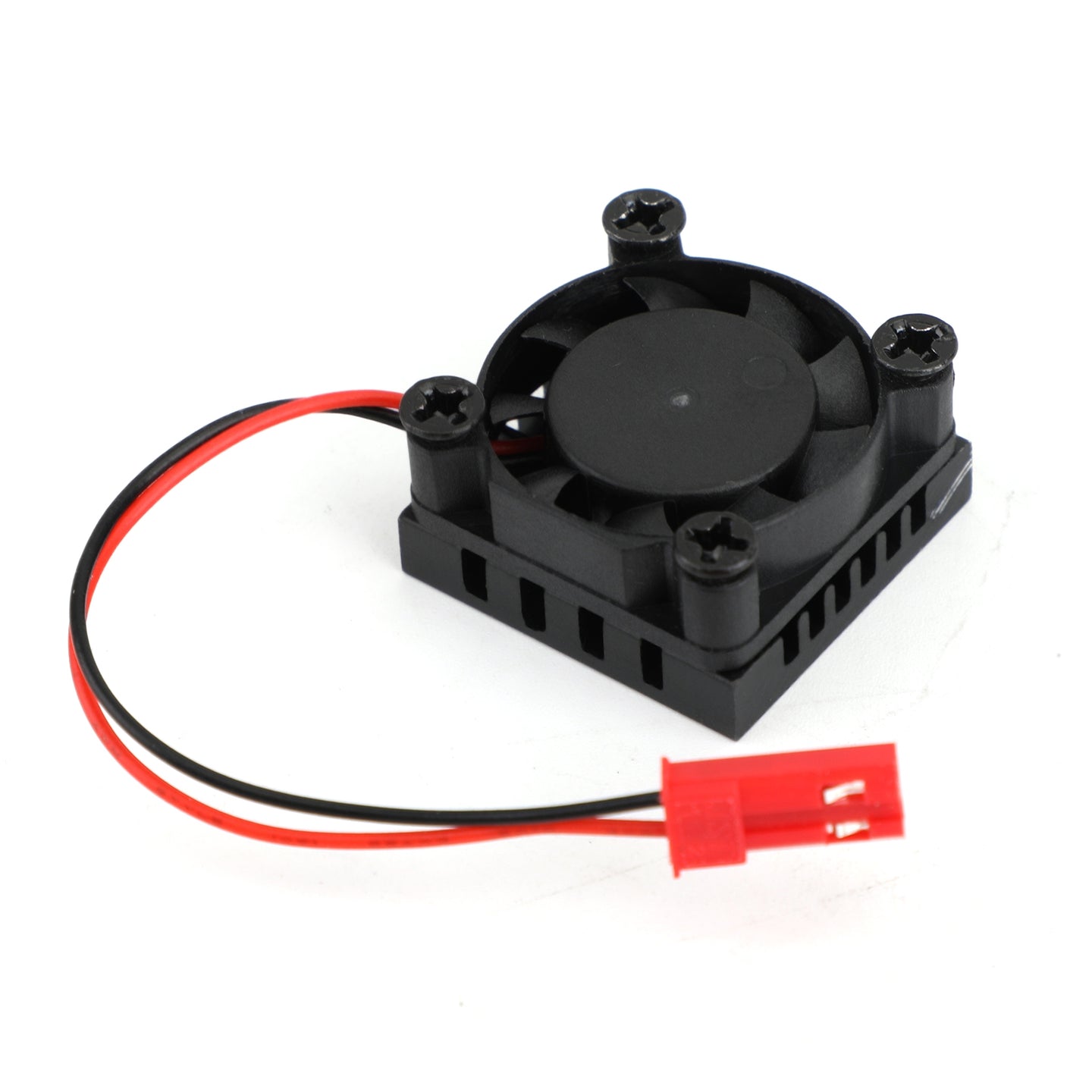 4x Squared Fan Single Fan With Heatsink Thermal adhesive For Raspberry Pi 4B/3B+