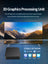 Android Smart TV Box 4K Ultra HD Network Media Player with 5G Dual-Band WiFi & Bluetooth, 8GB RAM 256GB ROM, Quad-Core CPU, Screen Mirroring Support