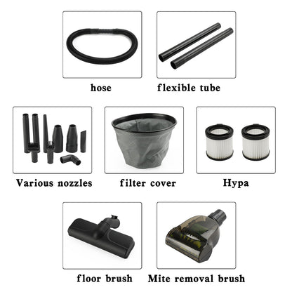 18L Ash Vacuum Cleaner, Powerful 1800W Wet/Dry Shop Vac with Blower Function for Fireplaces, BBQ & Pellet Stoves