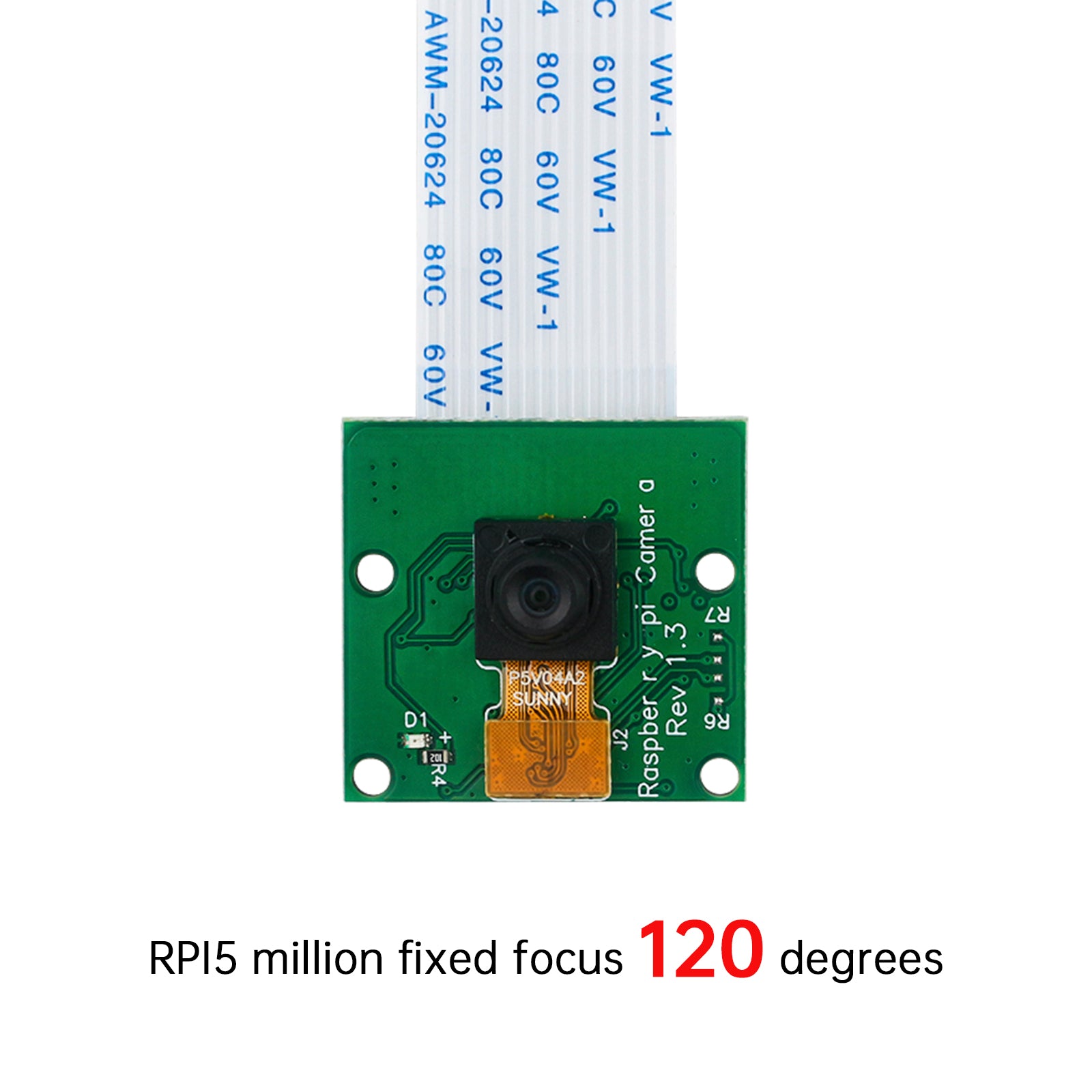 Raspberry Pi 4B 5 Million Camera OV5647 HD Camera Module Fixed Focus/Auto Focus