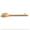 Natural Bristle Shower Brush Firm Bristles Body Brush Dry Skin Brush