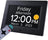Large Digital Calendar Clock for Seniors with Date, Day & 12 Alarms