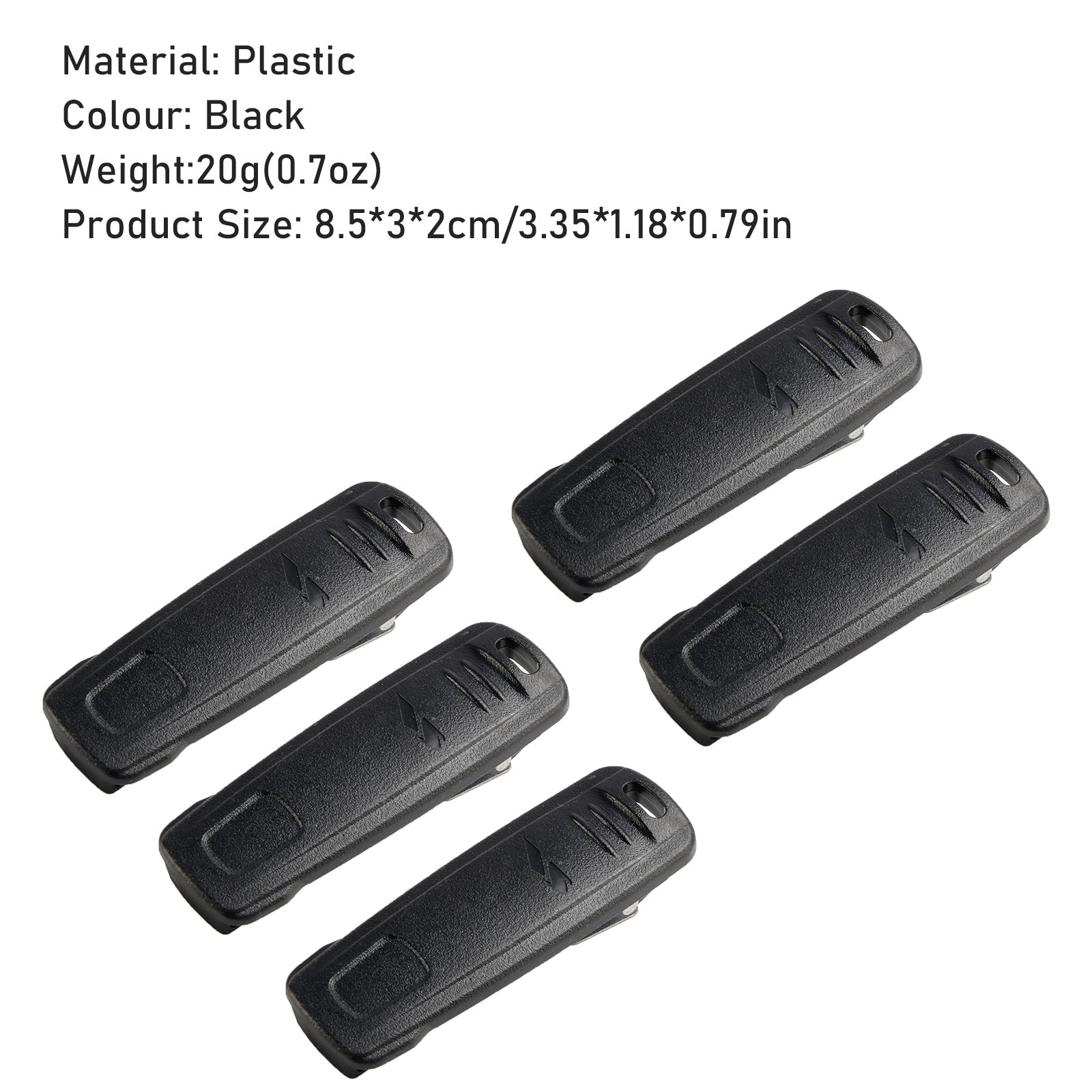 5PCS EVX539/531 Belt Clip For Vertex VX-260 VX-261 VX-264 VX-450 VX-451 VX-454