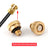 10X Brass Misting Nozzles Water Mister Sprinkle For Cooling System 0.012"