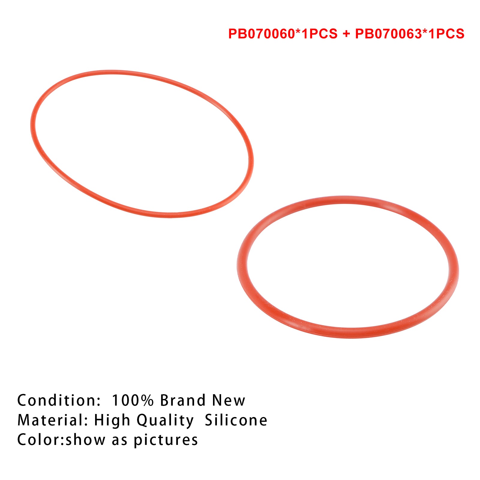 PB070060  (A)、 PB070063 (D) O-Ring Set For Burner Base 2PCS