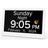 Large Digital Calendar Clock for Seniors with Date, Day & 12 Alarms
