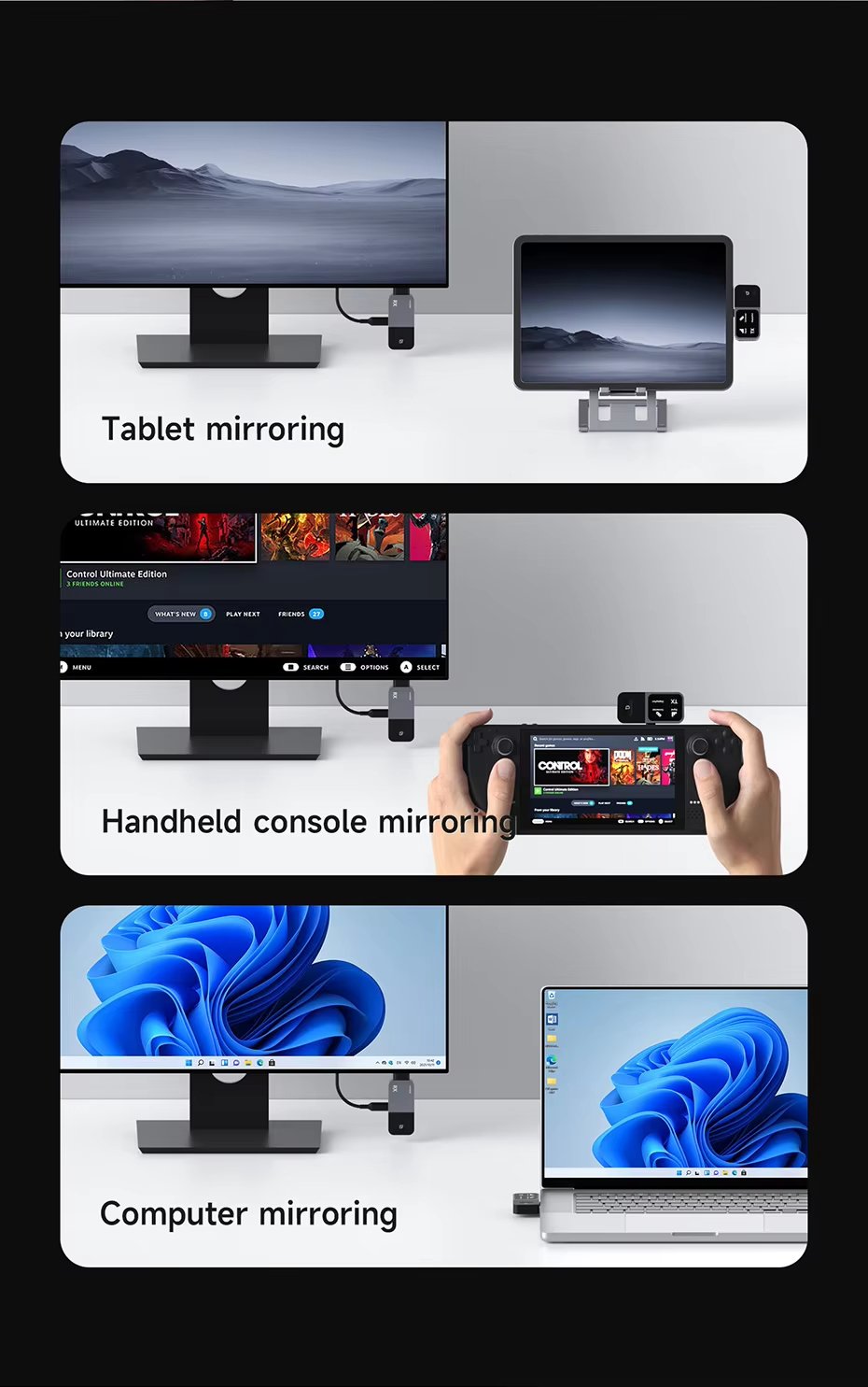 USB-C Wireless Transmitter and Receiver Kit