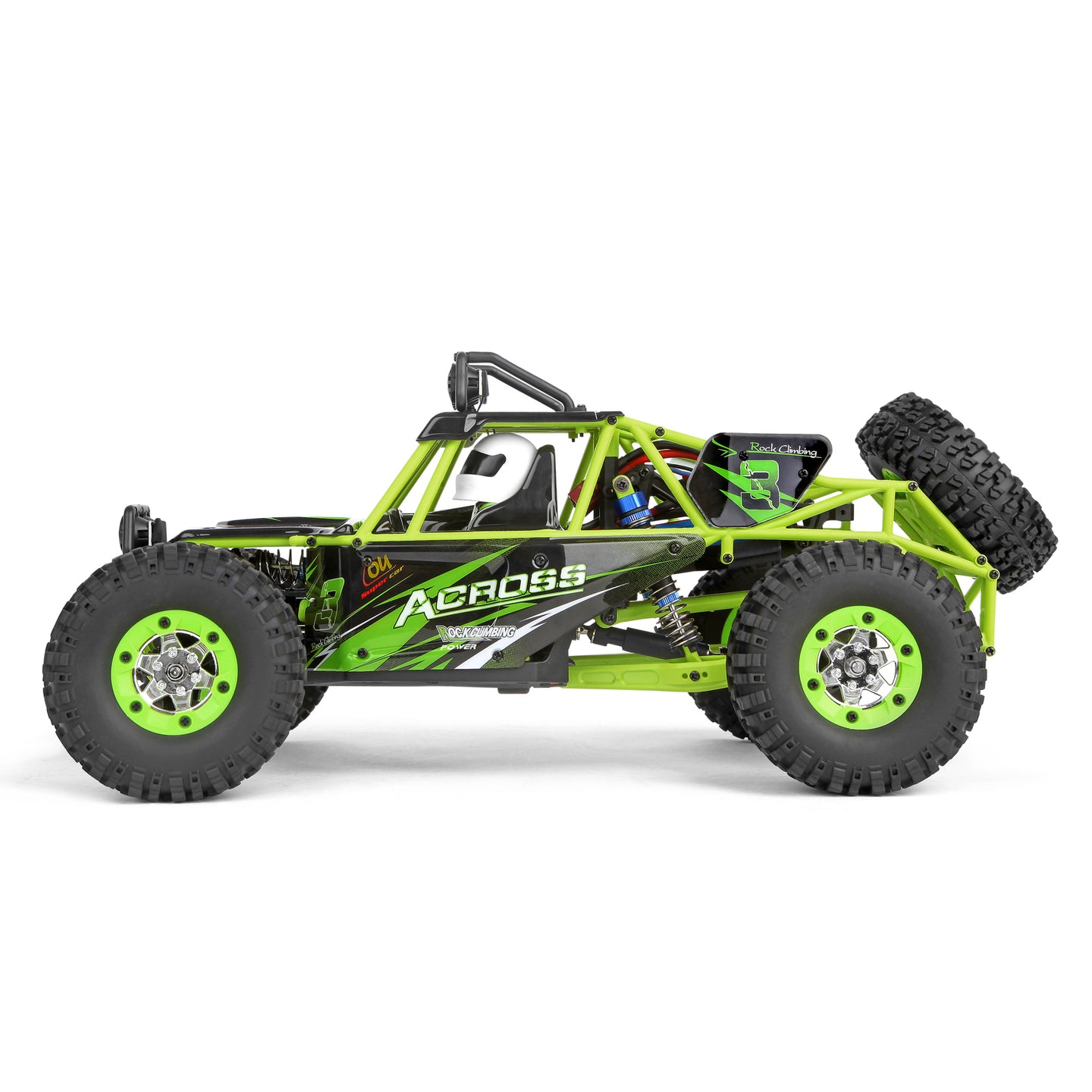 Wltoys 12427 1/12 Scale 2.4G 4WD Electric Brushed Crawler RTR RC Car Gift