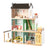 3Story Wooden Lighting Doll House With Balcony 20 Accessories Toy For 3+Year Kid