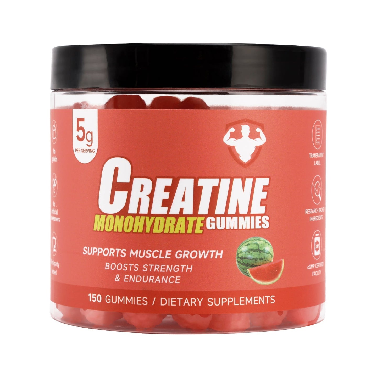 Topteng  Watermelon-flavored Creatine Monohydrate Gummies