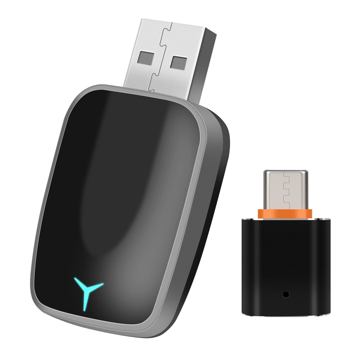 2 in 1 Wireless Apple Carplay Android Auto Adapter USB Car Dongle Connect Box