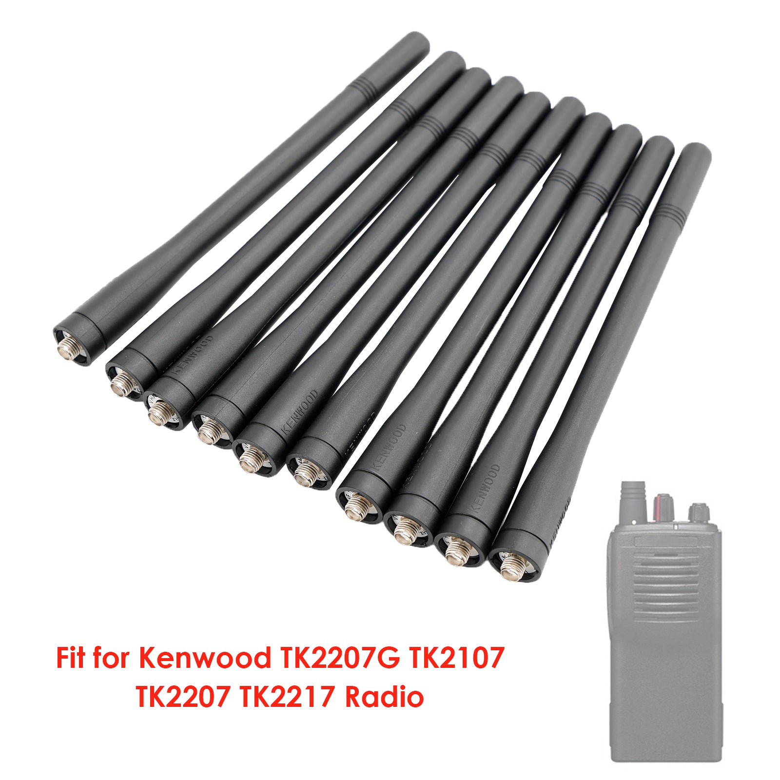 10x Car Radio Antenna 136-174Mhz VHF for Kenwood TK2207G TK2107 TK2207 TK2217