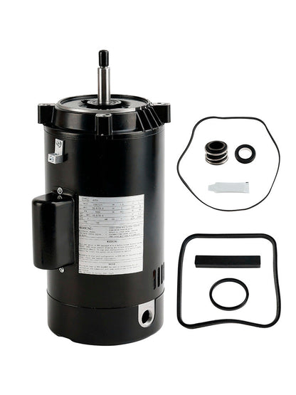 2HP Pool Pump Motor SP2615X20 UST1202 – Replacement for Hayward Super Pump with GO-KIT-3