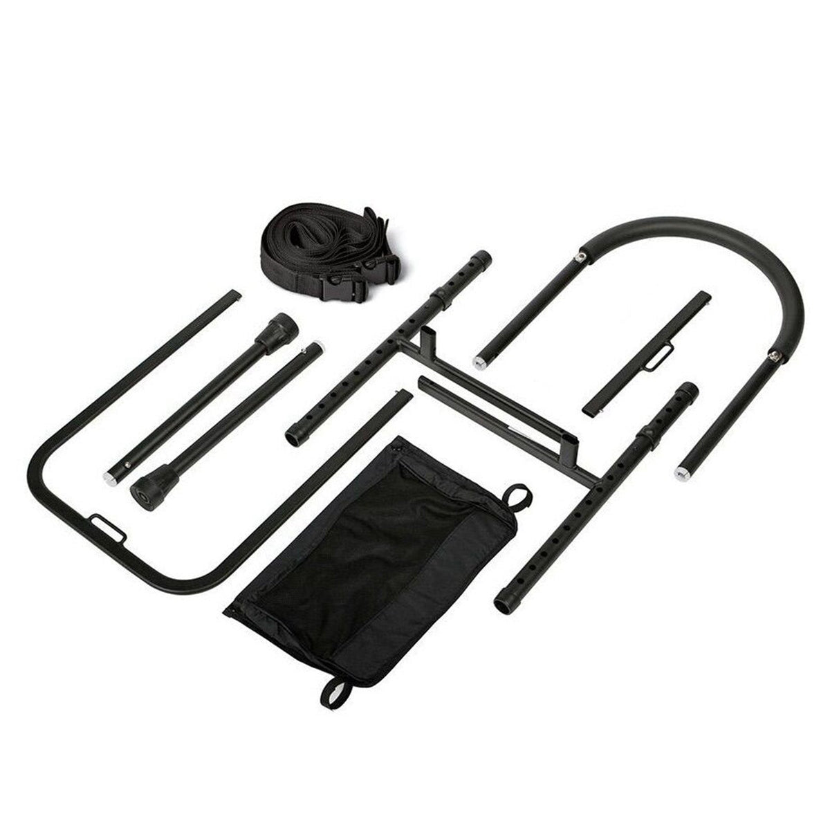 Foldable Bed Rail Safety Assist Handle Hand Guard Grab Bar Elderly Handicap