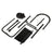 Foldable Bed Rail Safety Assist Handle Hand Guard Grab Bar Elderly Handicap