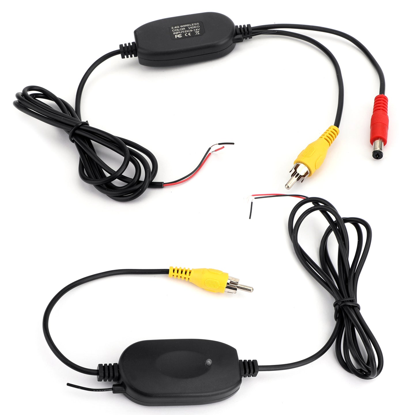 Wireless 12Led Dynamic Trajectory Parking Line Reverse Backup Camera Night View
