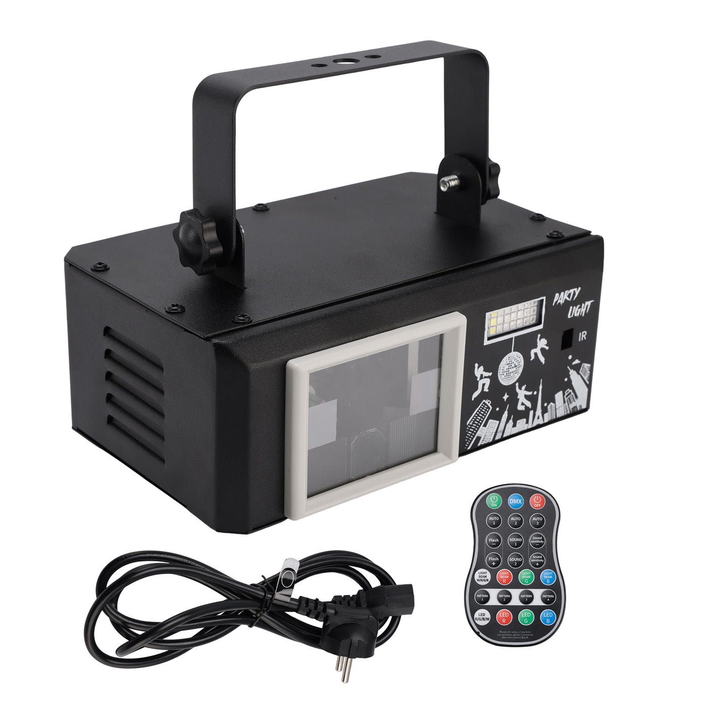 6IN1 Stage Laser Light Disco Party LED UV Stage Lighting System Club Stage Light