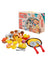 82 Pieces Birthday Cake Toy Play Food Set Plastic Kitchen Cutting Pretend Toys
