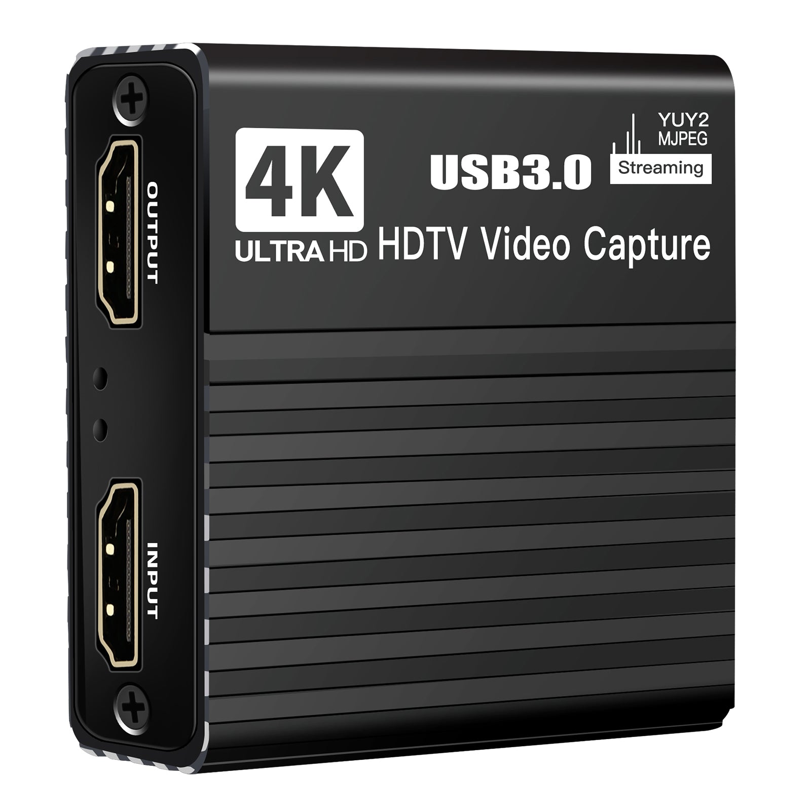 USB 3.0 Video Capture Card HDMI 4K Recording Box Game Live Broadcast Microphone