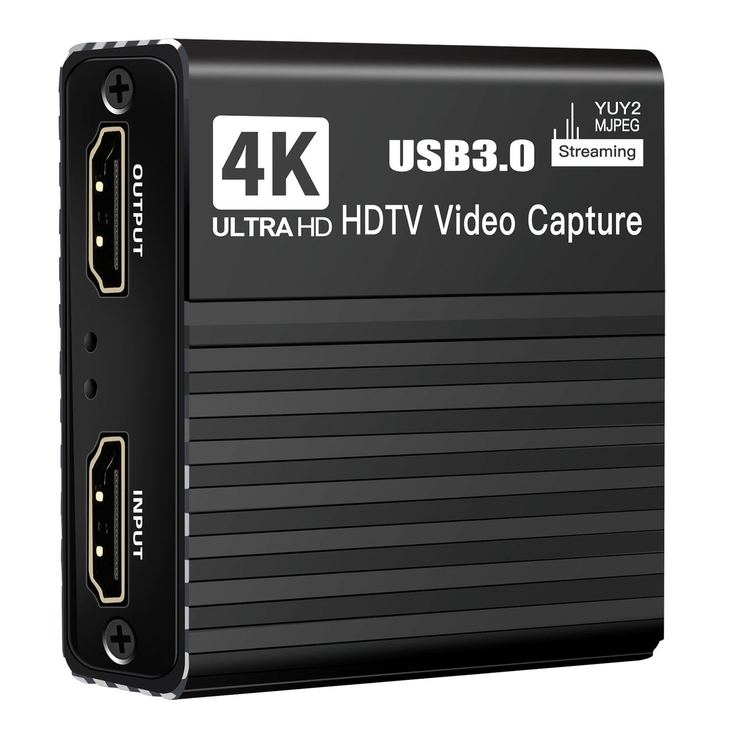 USB 3.0 Video Capture Card HDMI 4K Recording Box Game Live Broadcast Microphone