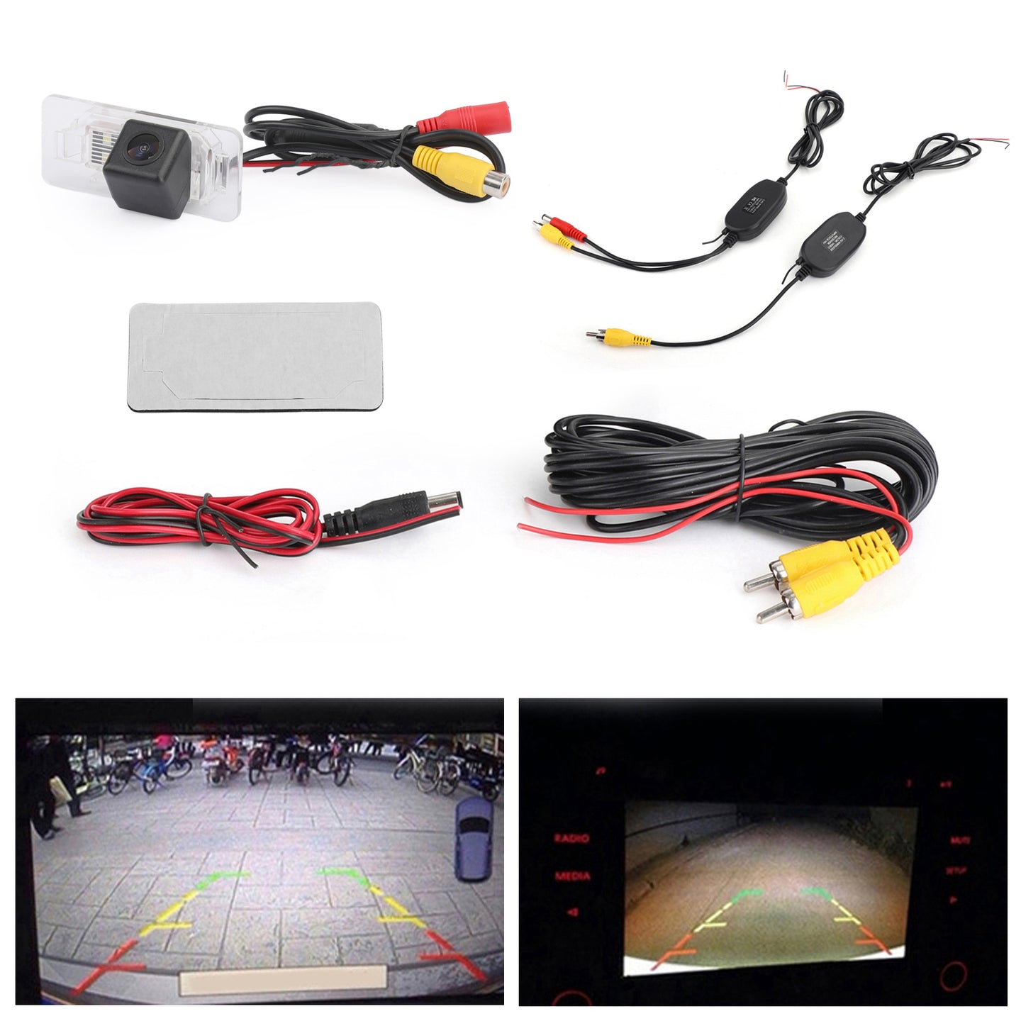 Car Rear View Wireless Camera for BMW 08/09/10/11/12 BMW 3 Series/5 Series/X5/86