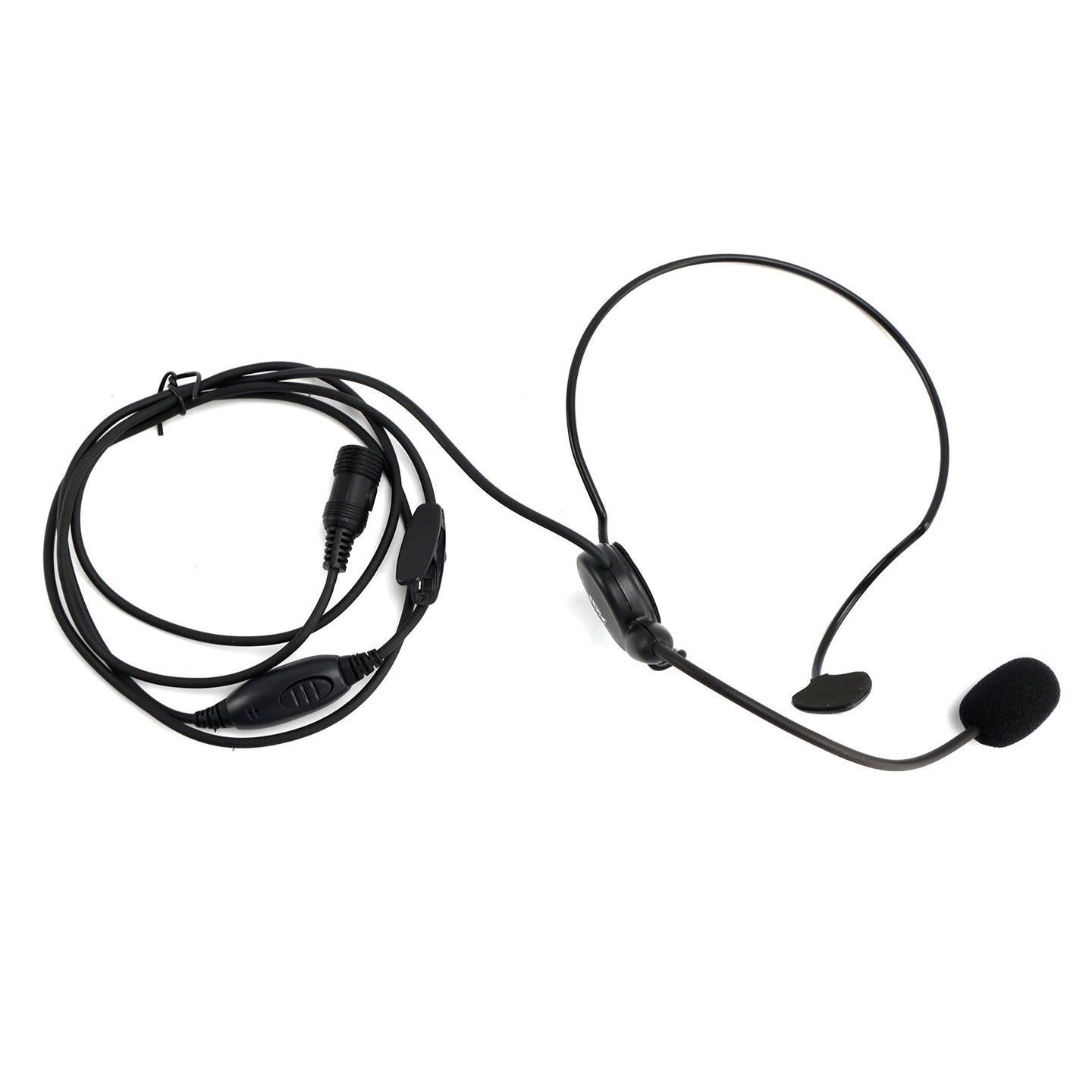616-C2 Rear-Mounted Tactical Earhook Headset A24 Adapter Cable For A25CE A25N
