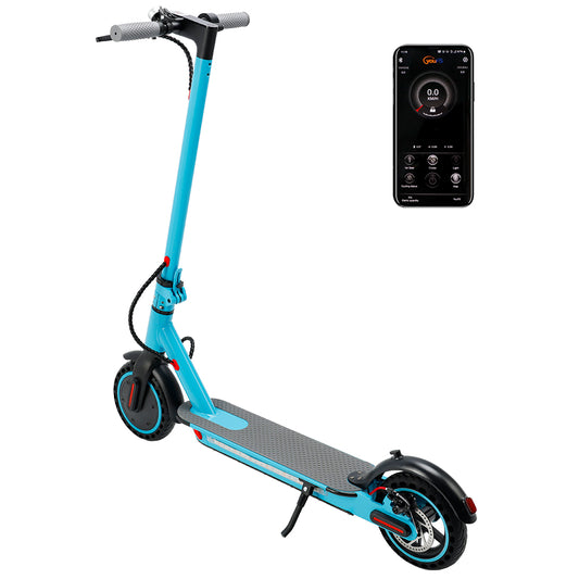 8.5" Folding Electric Scooter With app 350W 35KM Range 30km/h City Commute Yellow (Copy)