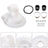 Dust Cyclone Separator Cover Attachment Chipboard Vacuum Cleaner Parts Plaster Vacuum Dust Separator Vacuum Cleaner Accessory