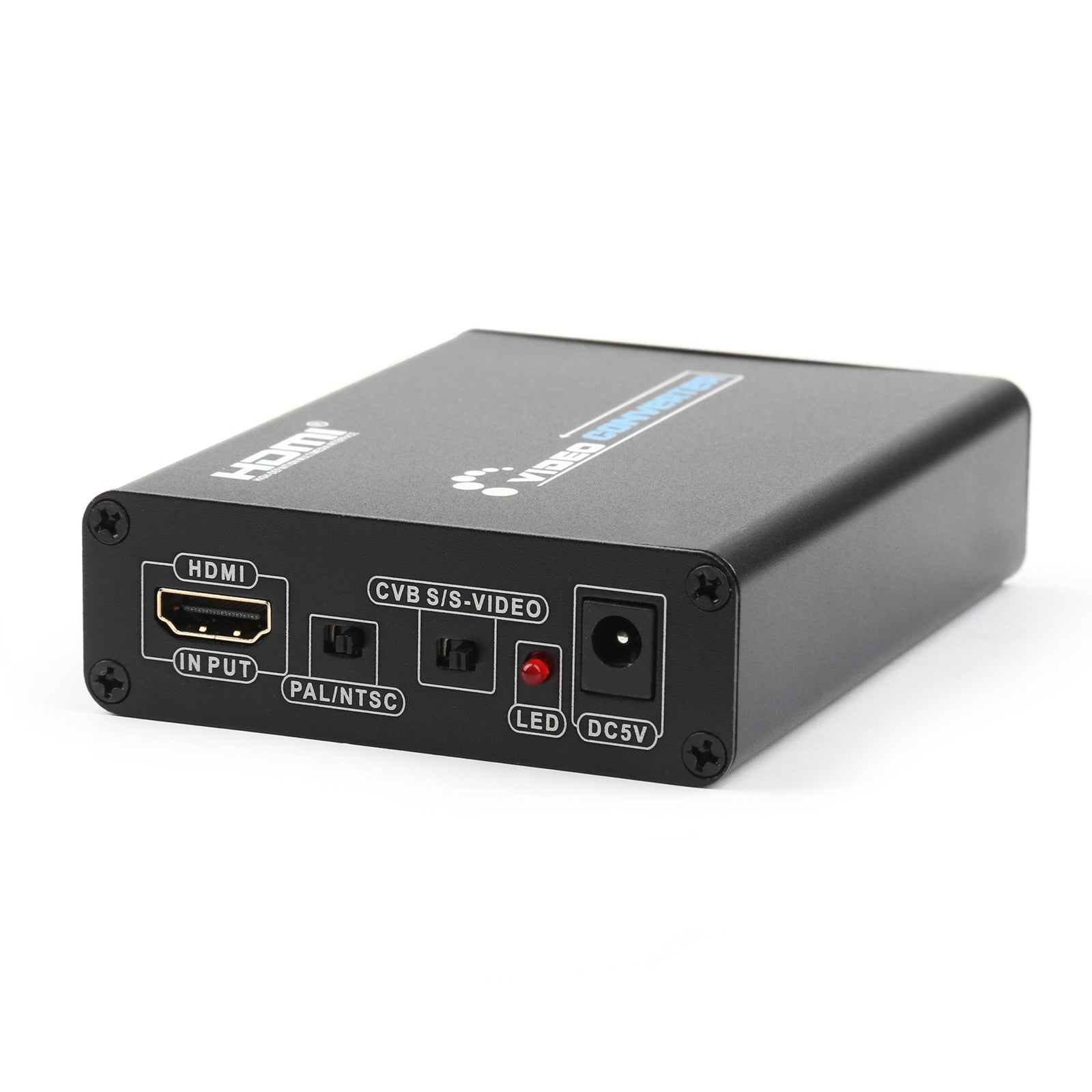 HDMI to 3 RCA AV+S-Video CVBS Composite R/L Audio 1080P Converter US Plug Power (Copy)