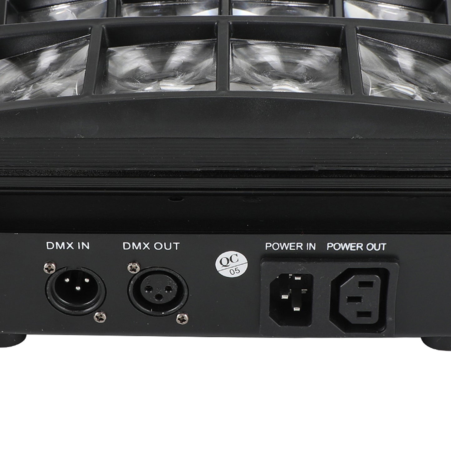 4Pcs 80W 8LED RGBW Spider Moving Head Stage Lighting Beam DMX Party DJ Lighting