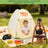 42Pcs Camping Pretend Play Tent Toy Campfire Kids Camping Set with Tent73