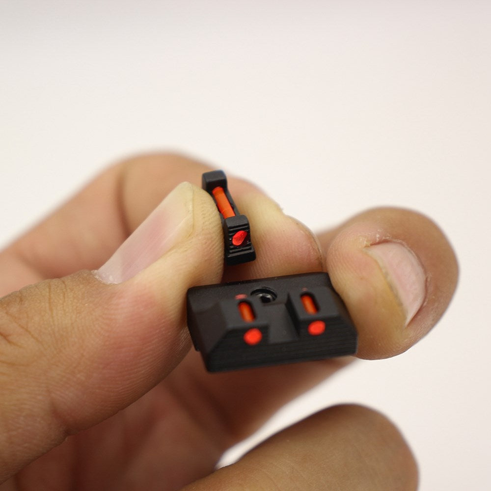 Dual Fiber Optic Positioning Indicator Red/Green Points