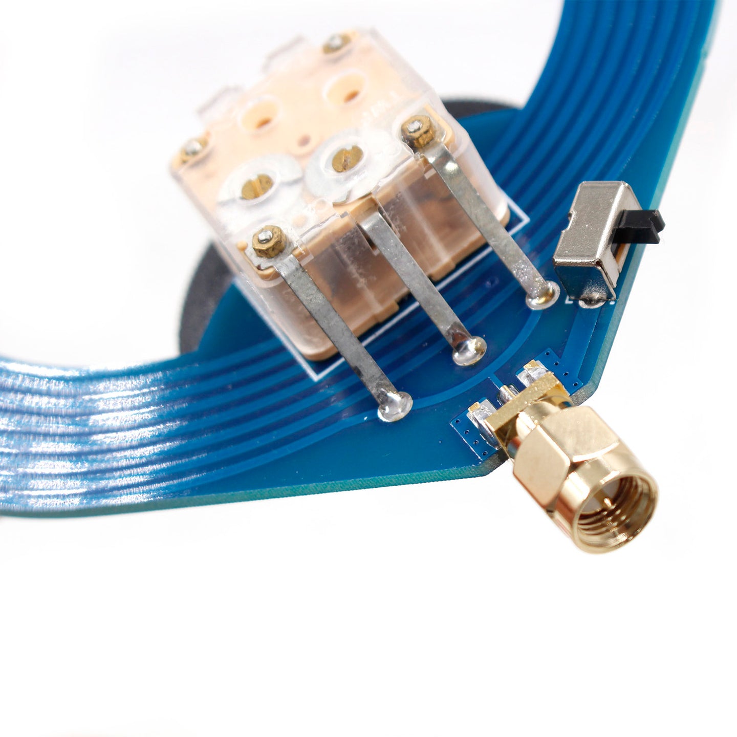 Donut Blue SW HF Shortwave Antenna Mini Loop Antenna for Malahiteam DSP DSP2
