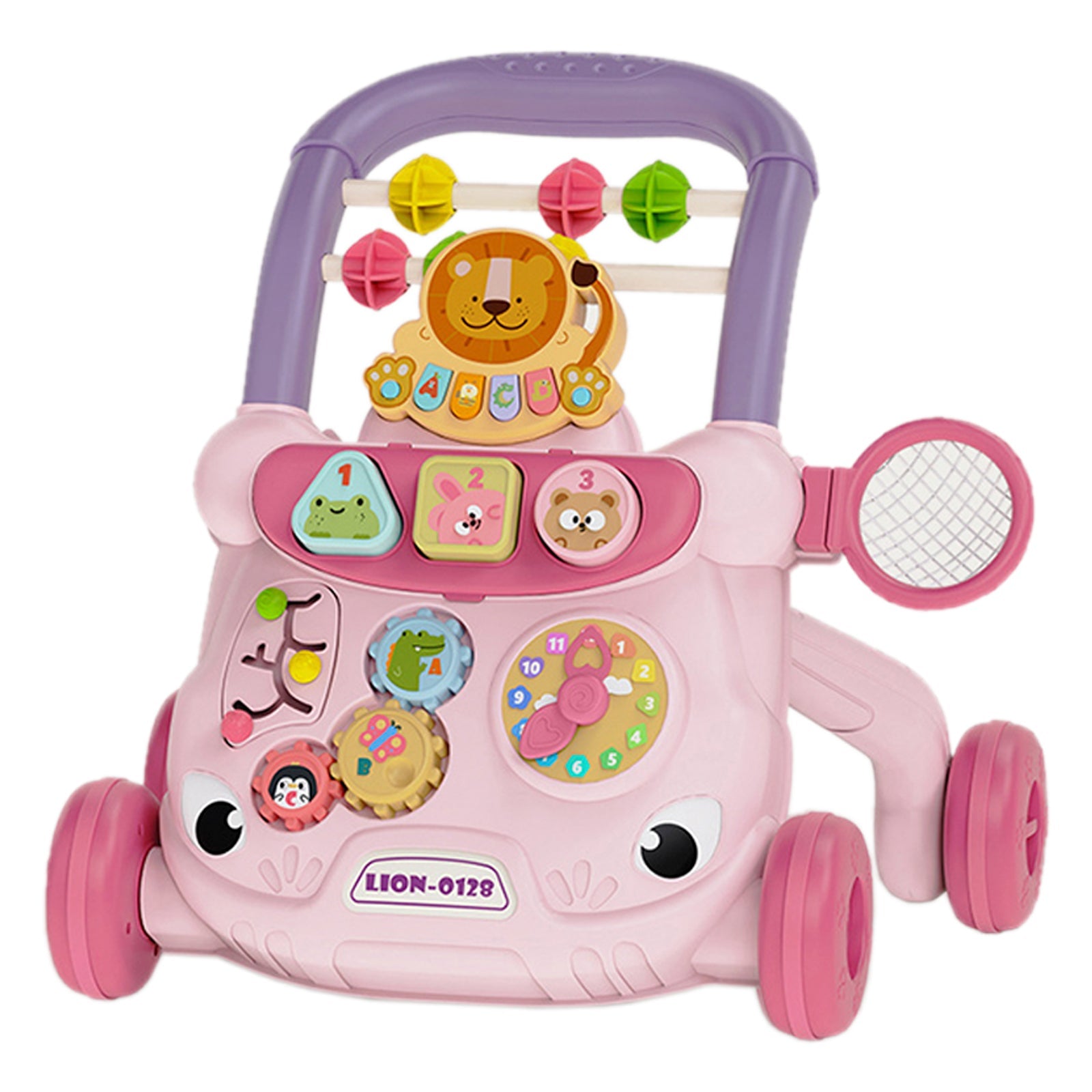 Baby Walker Sit and Stand Push Learning Toys Speed Adjustable Musical Activity Center with water tank for 6 Month and up