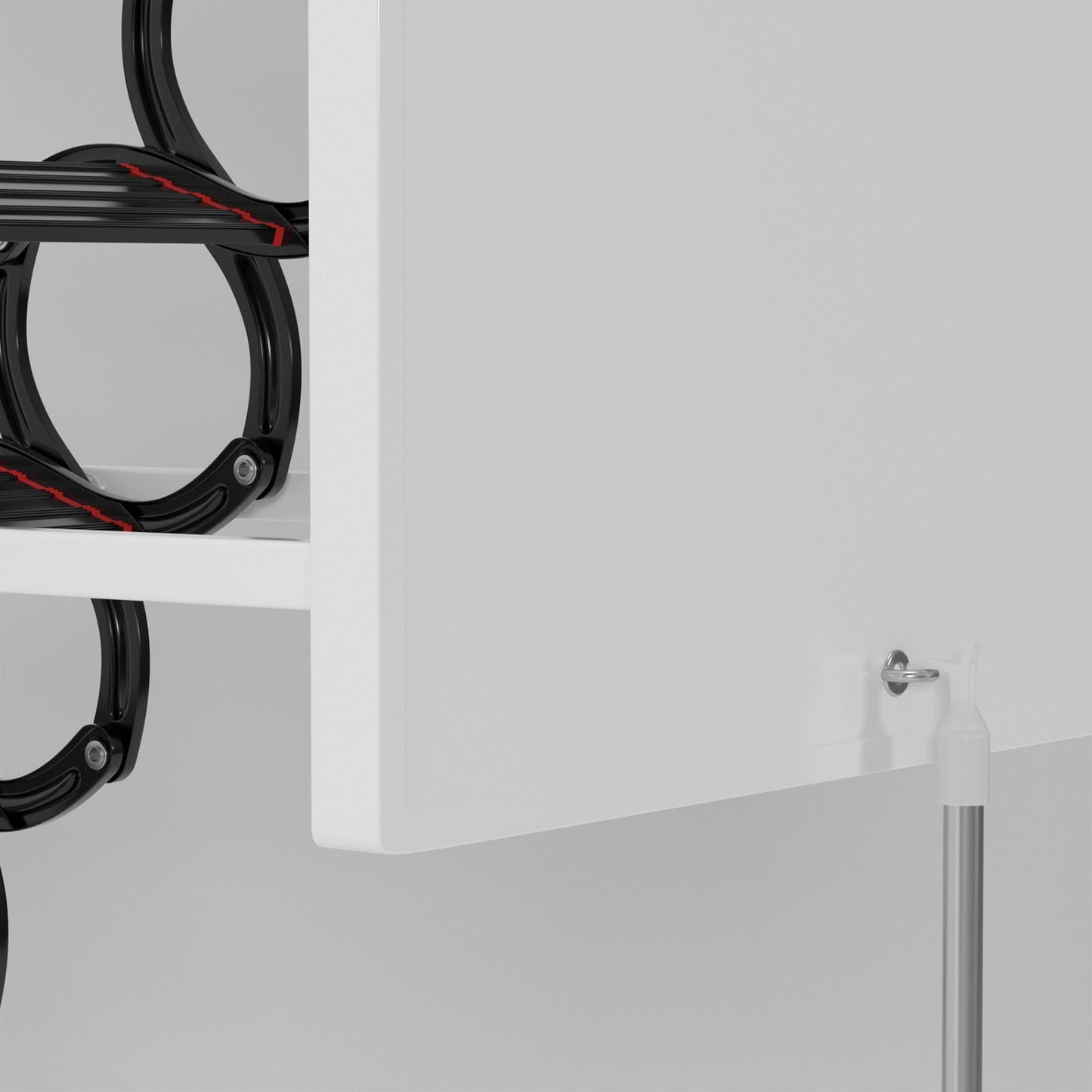 11 Steps 3m Electirc Attic Ladder Aluminum Folding With Remote Loft 31.5*35.4inch