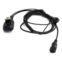 102B Transparent Air Tube Earphone A24 Conversion Line For ICOM A25CE A25N A24