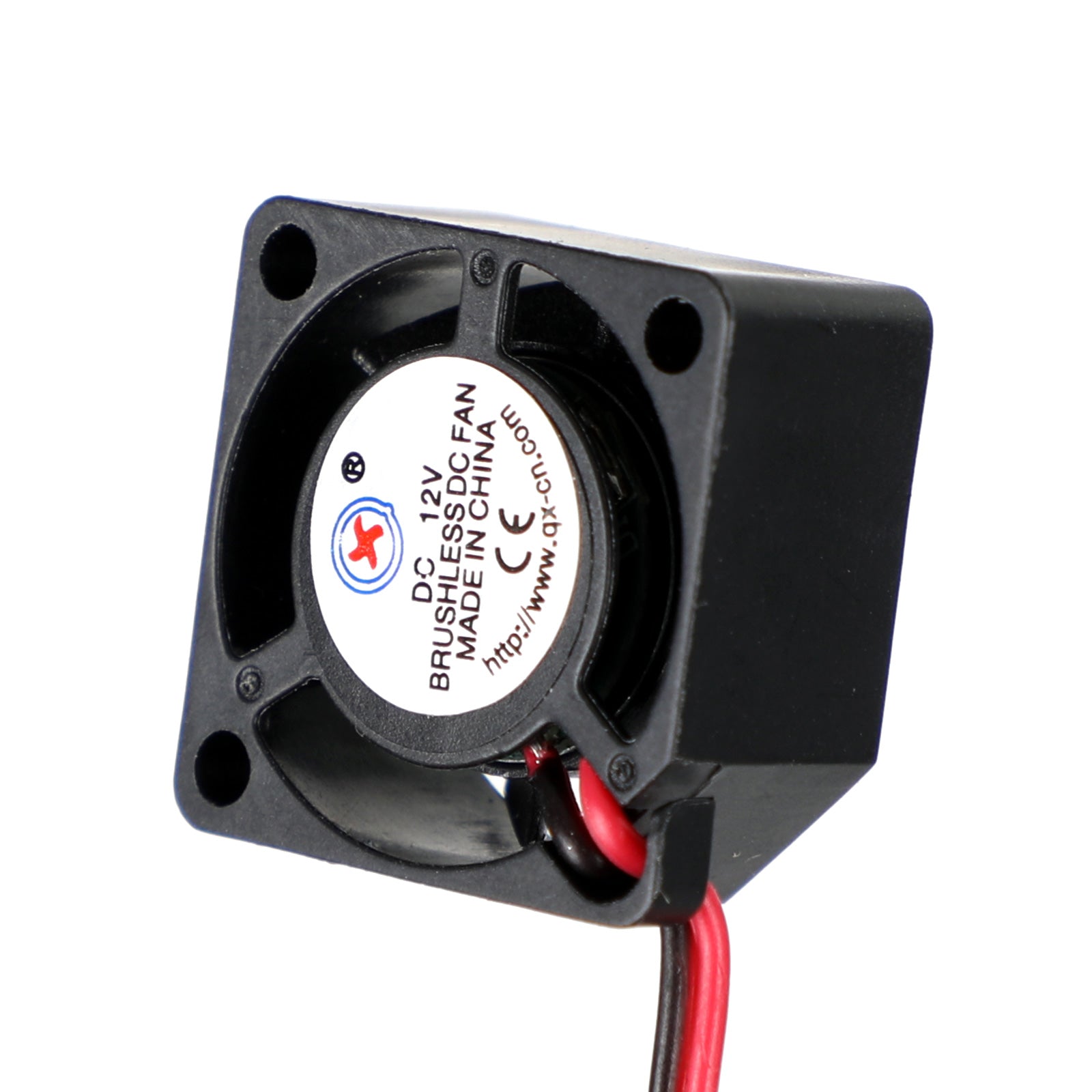 2 Pin Wire 4Pc Brushless DC Cooling Blower Fan 12V 0.05A 2010 20x20x10mm