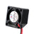 2 Pin Wire 4Pc Brushless DC Cooling Blower Fan 12V 0.05A 2010 20x20x10mm
