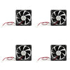 4Pcs DC Brushless Cooling PC Computer Fan 24V 9025s 90x90x25mm 0.15A 2 Pin Wire