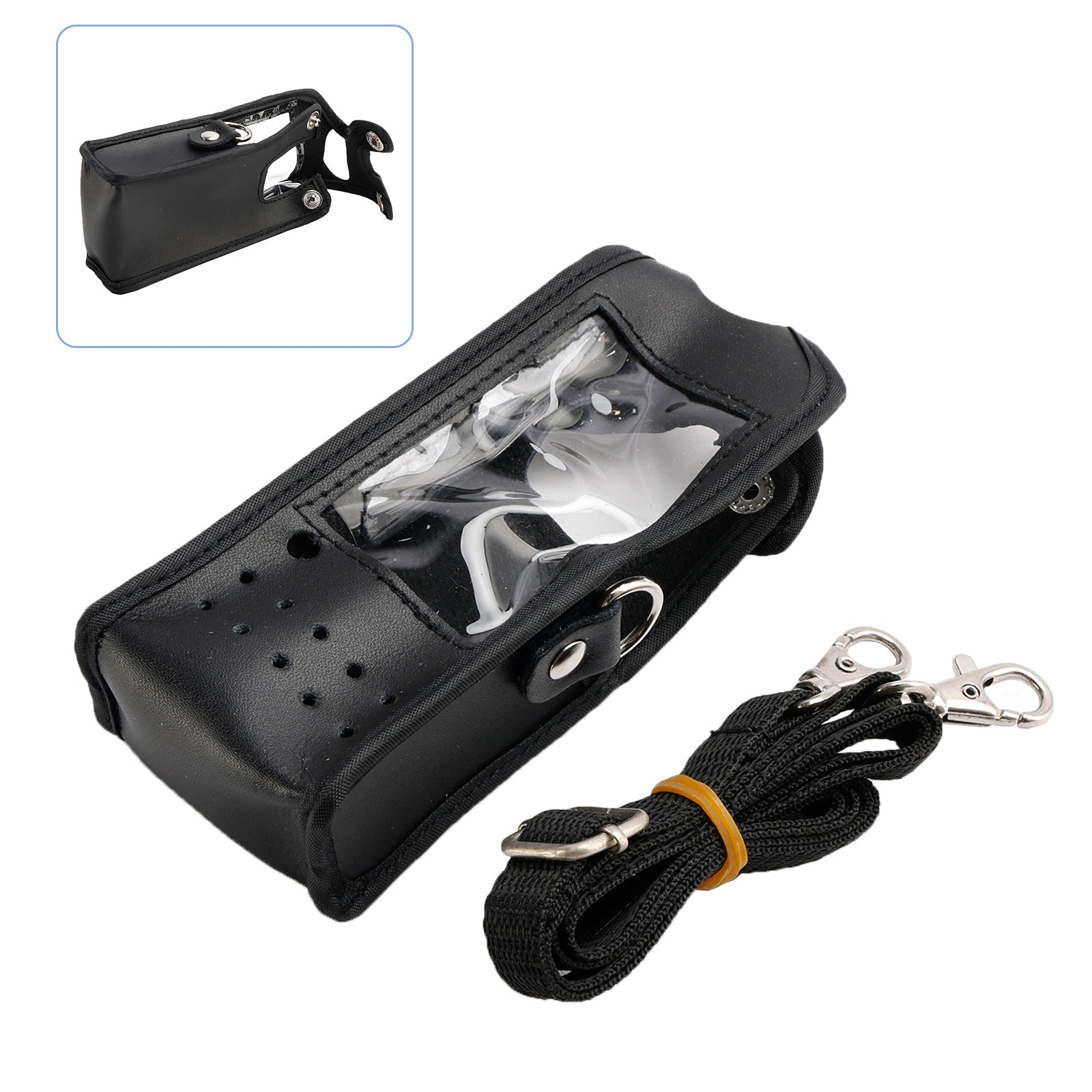 P8268 Radio PU Leather Case Protective Cover For XIRP8260 XPR6550 DGP6150 DP3601