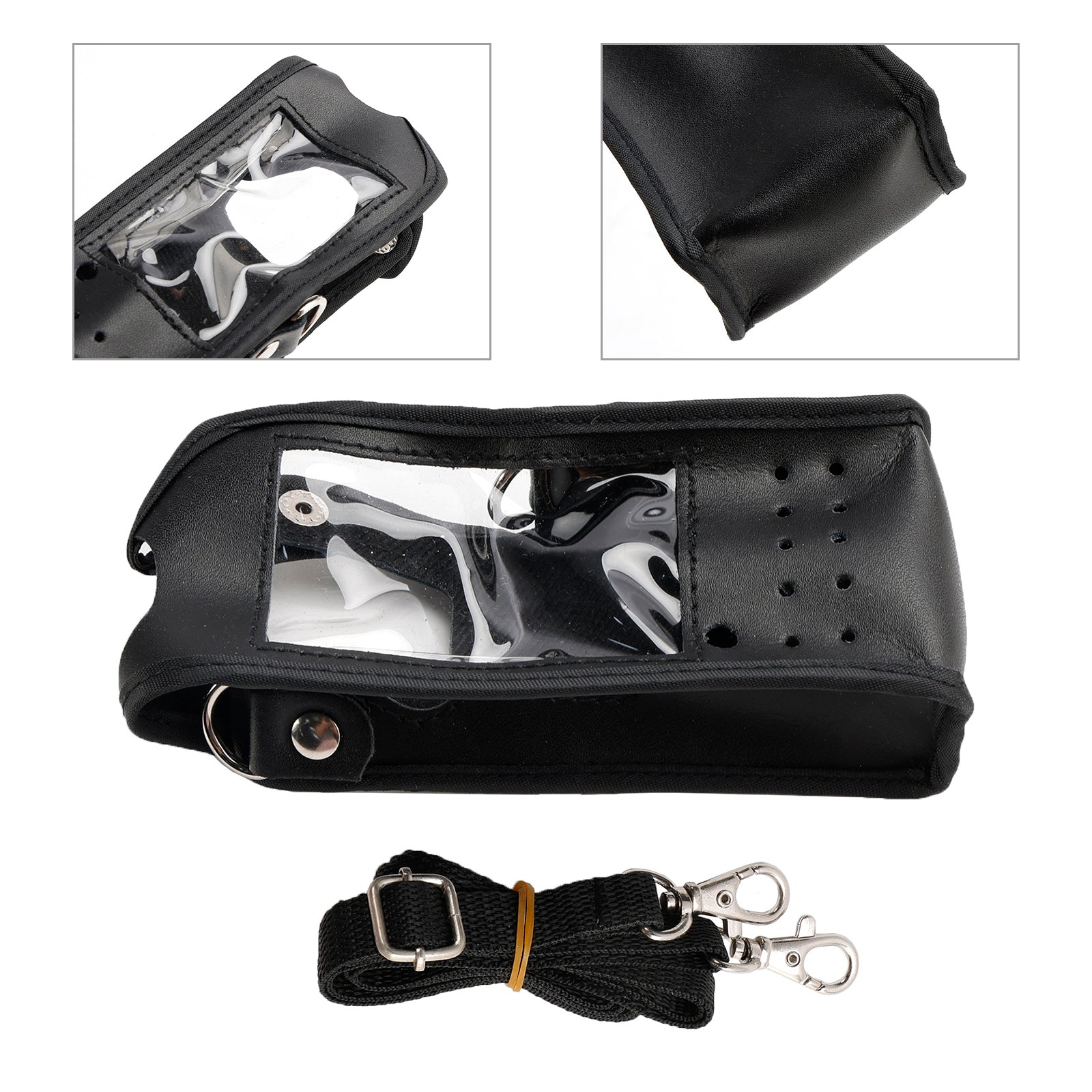 P8268 Radio PU Leather Case Protective Cover For XIRP8260 XPR6550 DGP6150 DP3601