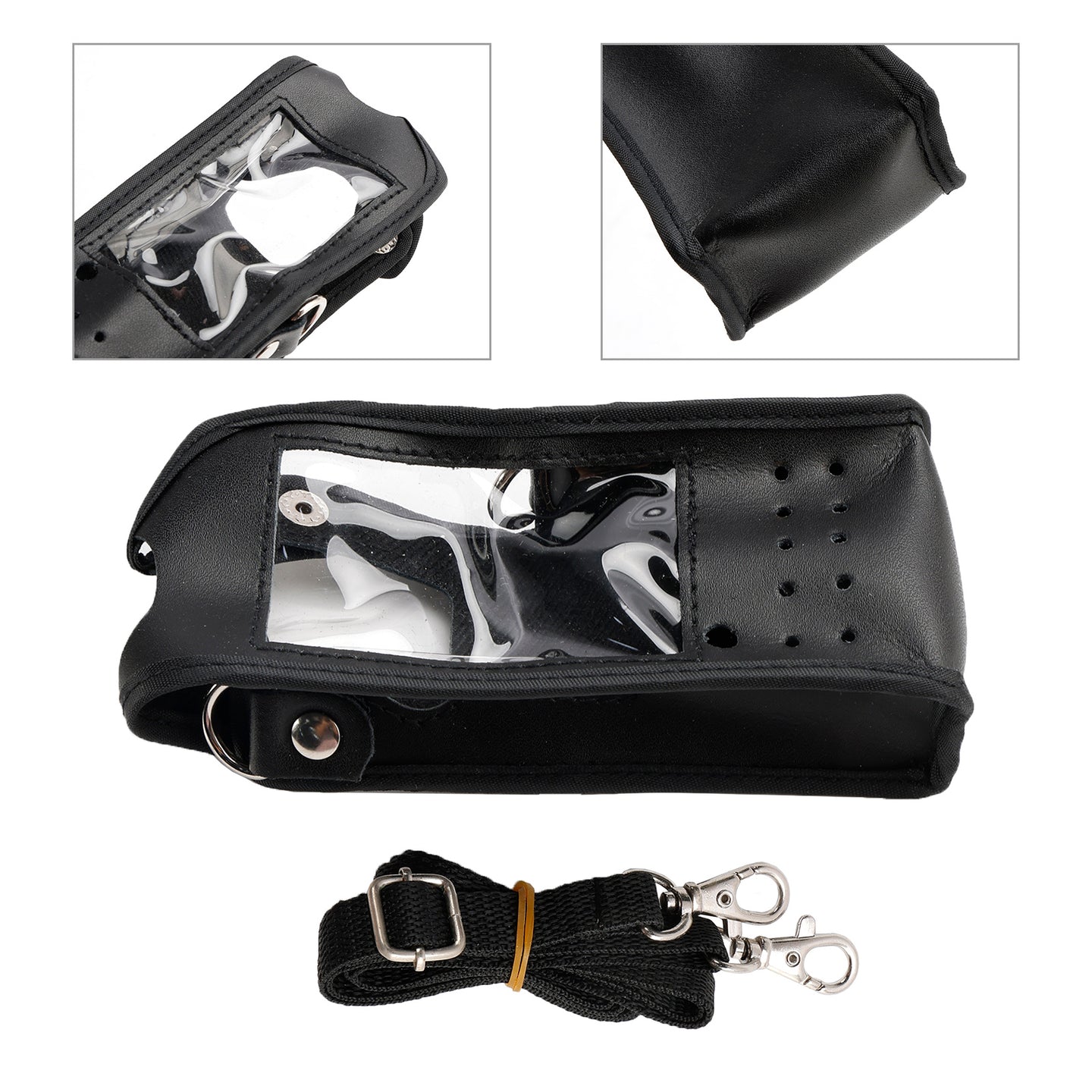 P8268 Radio PU Leather Case Protective Cover For XIRP8260 XPR6550 DGP6150 DP3601